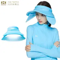 在飛比找momo購物網優惠-【HOII后益】HOII后益 全面防護遮陽帽 ★藍光(UPF
