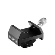 Metal Telescope Finderscope Mount Adapter with Cold Shoe and 1/4 Thread for Camera Hot Shoe Dovetail Base