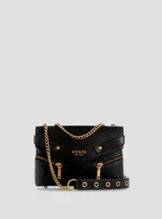 GUESS Women's Black Trissa Crossbody Bag
