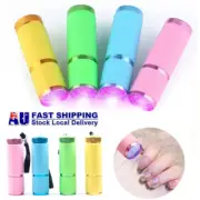 Curing Lamp Flashlight Torch Mini LED Nail Dryer For UV Gel Nail Polish Curing