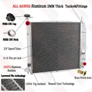 2Row Radiator For Holden Rodeo RA Colorado RC;Isuzu D-MAX 3.6L V6 Petrol 03-12