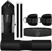 Pad for Barbell Hip Thrust,Barbell Hip Thrust Pad - Fitness Straps Resistance Bands for Weightlifting Bench Curl Leg Strength