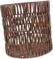 SOESFOUFU Woven Design Storage Basket Cute Organizing Container for Home Decor for Living Bedroom Nursery Versatile Use present for Friends and Family