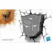 Transformers Autobot Shield 3D Deco Wall LED Night Light Nightlight
