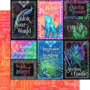 Graphic 45 Kaleidoscope Collection Imagination 12" Awaken to Adventure Cardstock