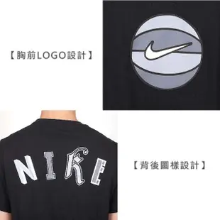 【NIKE 耐吉】男短袖T恤-DRI-FIT 上衣 運動 慢跑 黑灰白(FD0047-010)