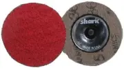 Shark 12632 Industries 3" Red Ceramic Grinding Discs Rolock 80 Grit-25 Pk