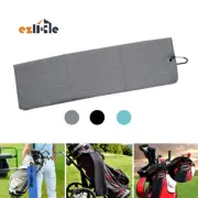 4PCS Cotton Golf Towel Club Carabiner Ball Cleaner Cleaning Towel Waffle Pattern