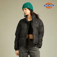 在飛比找蝦皮商城優惠-Dickies女款黑色輕量短版立領防風保暖夾克|DK0124