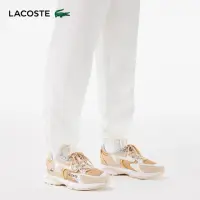 在飛比找momo購物網優惠-【LACOSTE】男鞋-L003 Neo 運動鞋(卡其/白色