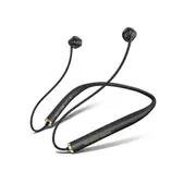 Bluetooth Headset Double Bass Torch Core 9D Surround V5.0 Neckband Headset(Black)