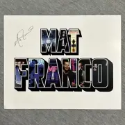 Mat Franco Magic Reinvented Nightly Autographed Photo 8"x10"