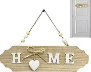 Welcome Sign For Wall | Welcome Sign Front Door Decoration - Home Letter Design Farmhouse Door Sign For Workplaces, Cafes, Apartments
