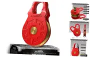 Winch Snatch Block 18 Ton - Winch Pulley (79,366 Winch Snatch Block - 18T Red
