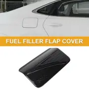 Fuel Tank Door Cap for Mitsubishi L200 24-25 Gas Tank Flap Carbon Fiber Black