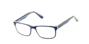 BON CHARGE Theo Computer Blue Kids' Glasses Blue Size 47 - Private Health Rebate - Blue Light Block Available
