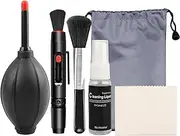 COZY CORE 6-in-1 Camera Cleaning Kit, Camera Lens Cleaner and Accessories, Includes Lens Cleaning Kit, Lens Cleaner, Lens Cleaning Pen, and Soft Brush