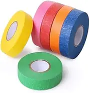 6Pcs Colorful Paper DIY Decorative Stickers Tape Fun Rainbow Masking Tapes,Painters Tape,Labeling Tape,Party Decorations, DIY Craft,Arts & Crafts