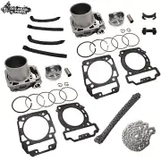 NEW Cylinder kit W/ Timing chain kit For Can-am 1000 Commande Maverick Outlander