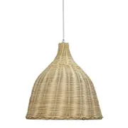 Bukit Cane Pendant Light Natural