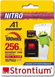 Strontium Nitro 256GB Micro SDXC Memory Card