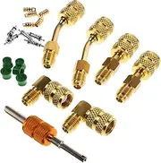 GANAZONO 1Set Mini Split Adapter Kit Refrigerant Retention Control Valve Tools User Friendly Wrench for Easy Installation Maintenance Durable Air Conditioning System Accessories