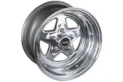Weld Racing Pro Star 15" x 9" Wheel Polished Finish 5 x 4.75" Bolt Circle with 7.5" Backspace