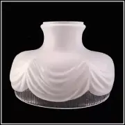 NEW COLEMAN DRAPE SHADE fits ALADDIN B&H MILLER RAYO ROCHESTER OIL LAMPs