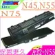 ASUS N45，N55，N75 電池(保固最久)- 華碩 N75SF，N75SJ，N75SL，N75SN，N75SV，A32-N55，A42-N55