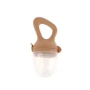 Silicone Baby Fruit Feeder with Cover Baby Nipple Fresh Food Soother Nibbler