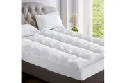 Giselle Bedding Mattress Topper Pillowtop Bamboo Single