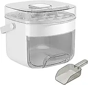 Ice Trays for Freezer, Chilling Cube Maker Bin, Press-Type Design Non Stick Ice Making Tool with Handle and Lid for Daily Life Kitchen Picnic Camping Gathering