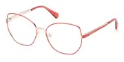 Max & Co. MO5140 066 Women’s Glasses Red Size 56 - Private Health Rebate - Blue Light Block Available