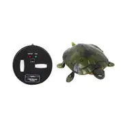1pc Electric RC Turtle Toy Simulation Walking Swerve Turtle Toy No Battery (Green) 11.5*9cm