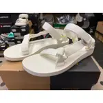 ［狗爹的家] TEVA W ORIGINAL UNIVERSAL 白 黑 1003987 女涼鞋 特價出清