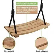 Wooden Swing,Hanging Tree Swing Seat,Waterproof Wood Swings wp001