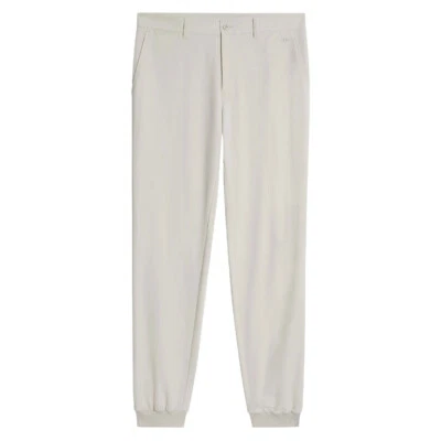 J.Lindeberg Men Cuff Jogger Golf Pants Moonbeam - SP24 NEW