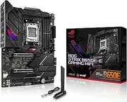 ASUS ROG Strix B650E-E Gaming WiFi AMD Ryzen AM5 ATX Motherboard, 16 + 2 Power Stages, DDR5, Four M.2 Slots, PCIe 5.0, WiFi 6E, 2.5G LAN, USB 3.2 Gen 2x2 Type-C Rear I/O Port, and Aura Sync RGB