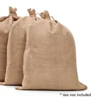4 22x36 Burlap Bags, Burlap Sacks, Potato Sack Race Bags, Sandbags, Gunny Sack