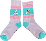 スモール・プラネット(Small Planet) Small Planet Disney Alice in Wonderland Young Oyster Colorful Line Socks Hirari