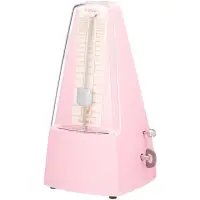 在飛比找momo購物網優惠-【日光NIKKO】226機械式鋼琴節拍器-粉紅(節拍器-粉紅