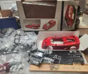 Bburago 1:24 /Ferrari F50 1995 Silver Series Limited Edition Assemble Yourself