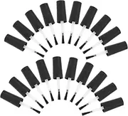 IWOWHERO Replace Your Old Nail Polish Bottles Brush 20pcs Replacement Brushes Suitable for Types of Nail Polish Bottles