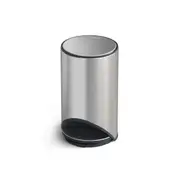 Joseph Joseph Arc 10L Slimline Pedal Bin With Liner Pocket - Stainless Steel