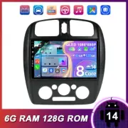 Head Unit Android 14 For Mazda 323 BJ/Familia 1998-2003 Car Stereo GPS DAB+ QLED