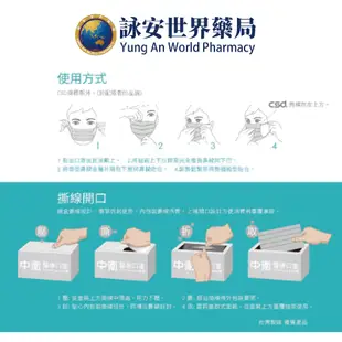 CSD 中衛 醫療口罩 30片、50片/盒 成人平面 醫療用口罩 玩色系列 台灣製造 【詠安世界商城】