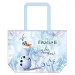 現貨 日本迪士尼冰雪奇緣2雪寶摺疊環保購物袋
