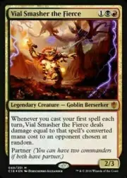 MTG Rare - FOIL Vial Smasher the Fierce x1 NM - Commander