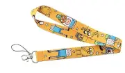 Adventure Time Finn and Jake Characters Themed ID Holder Lanyard Keychain