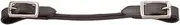 Royal King Rolled Brown Leather Curb Strap Horse Tack Equine 52-3090